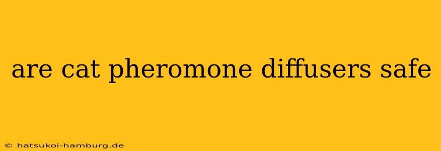 are cat pheromone diffusers safe