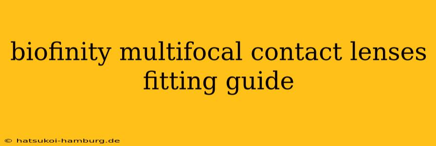 biofinity multifocal contact lenses fitting guide