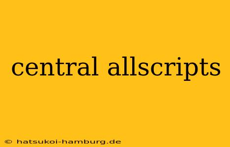 central allscripts
