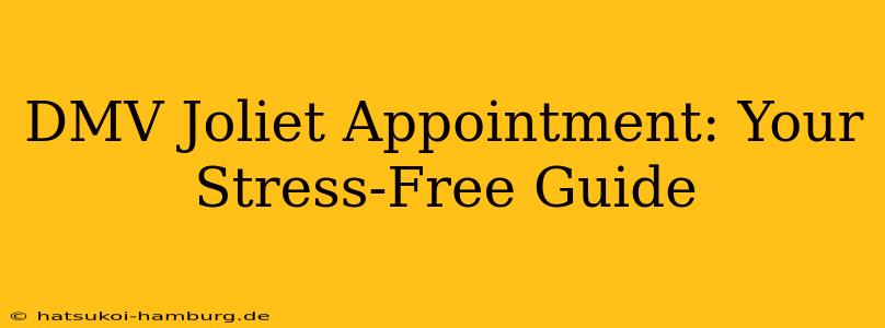 DMV Joliet Appointment: Your Stress-Free Guide