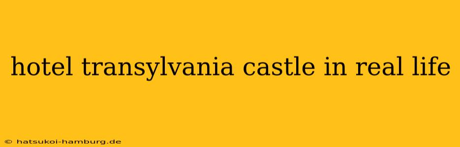 hotel transylvania castle in real life