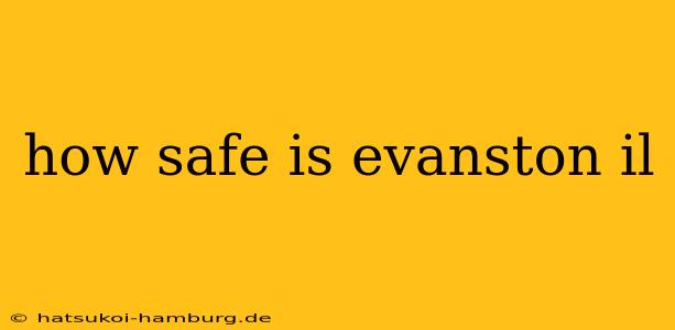 how safe is evanston il