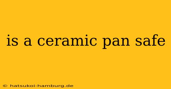 is a ceramic pan safe
