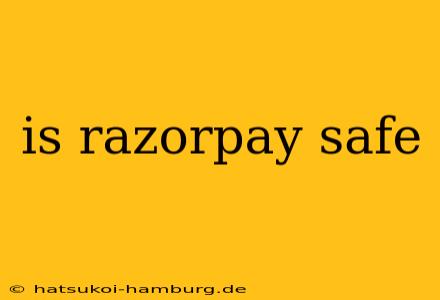 is razorpay safe