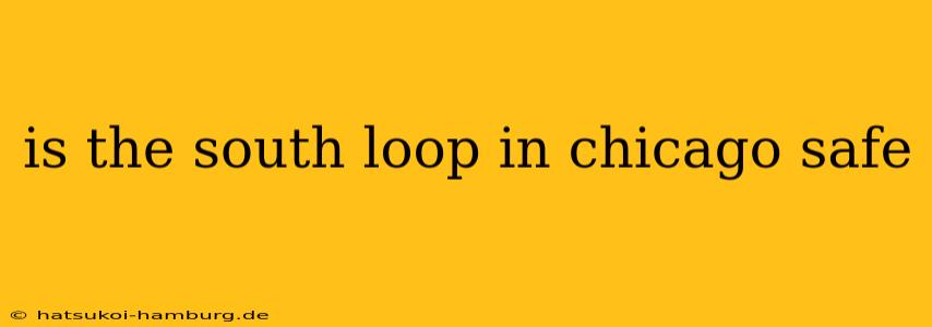 is the south loop in chicago safe