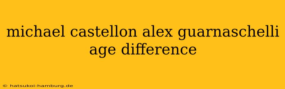michael castellon alex guarnaschelli age difference