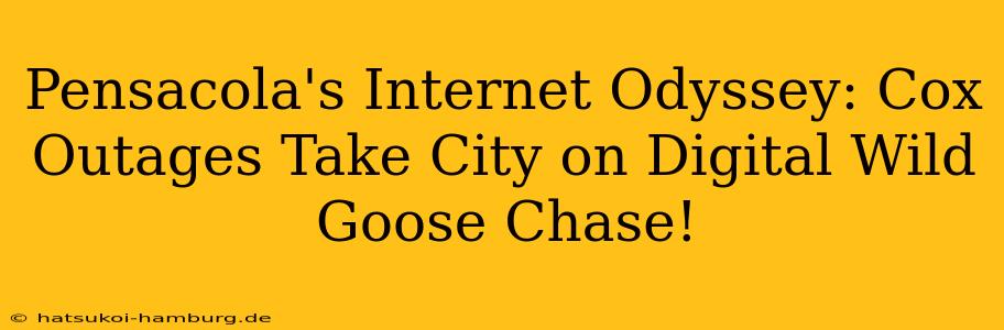 Pensacola's Internet Odyssey: Cox Outages Take City on Digital Wild Goose Chase!